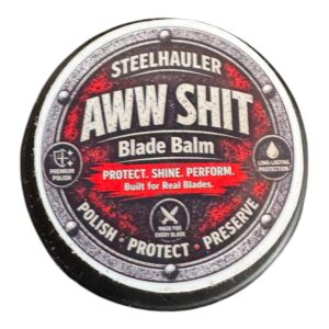 Steel Hauler Knives "Aww Shit" blade balm 0.05 oz