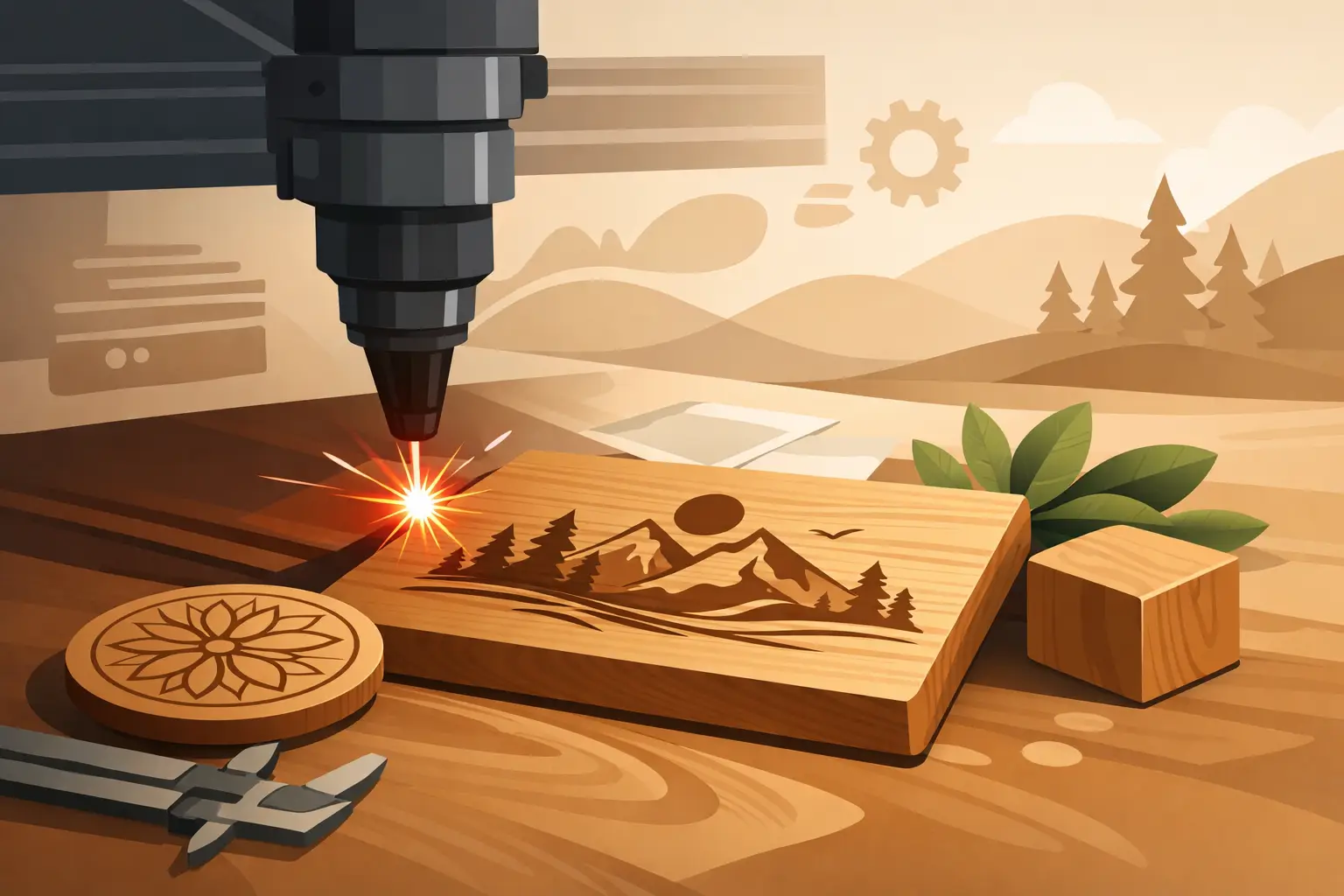 Custom Laser Engraving Wood That Lasts