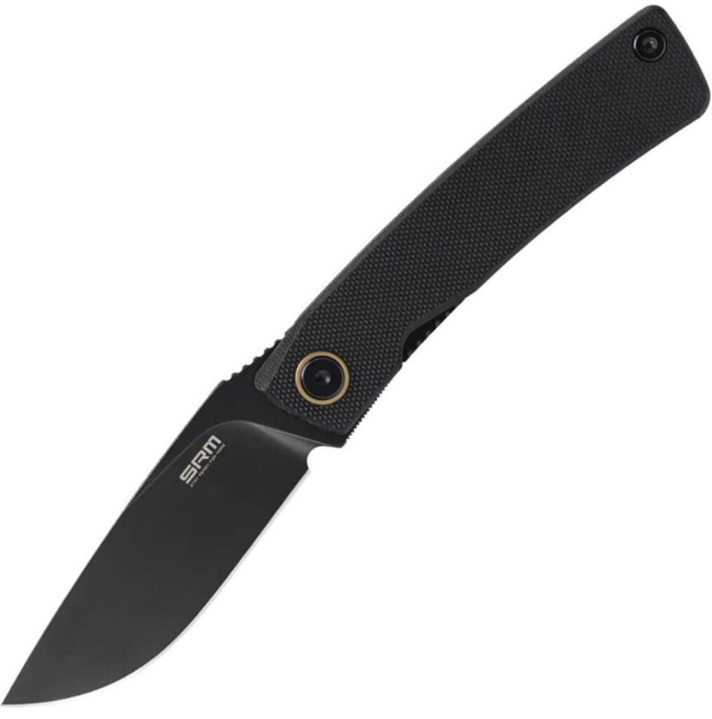 SRM Air Linerlock Black G10