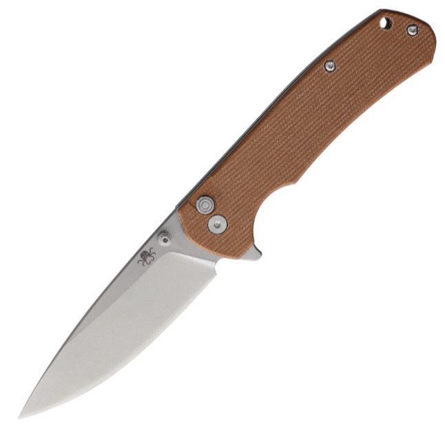 Klaken StoneFang Button Lock Brn