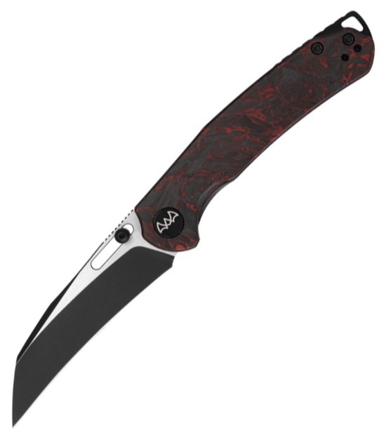 Wixco Wortex Linerlock CF Red (Luminous